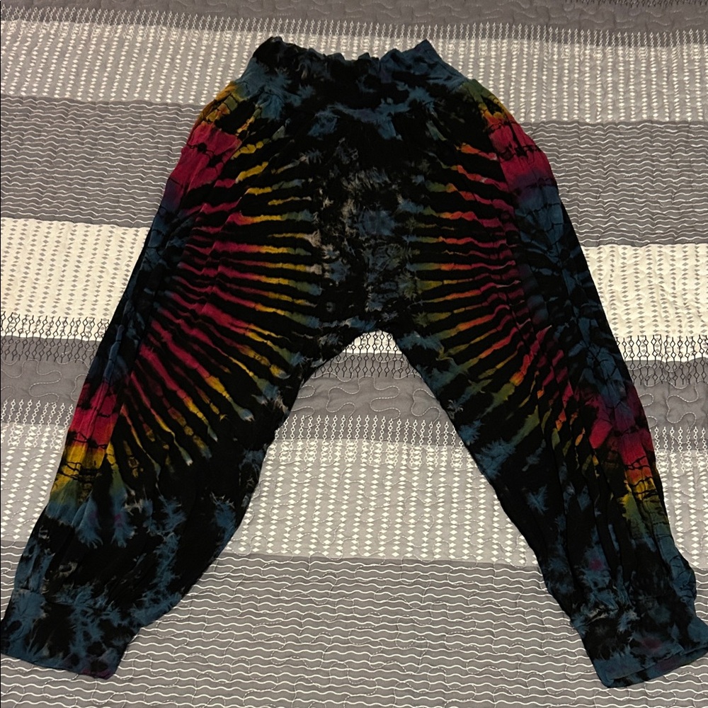 Tie-Dye Harem Pants